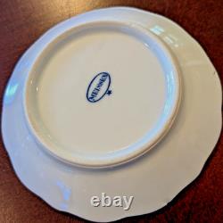 Vintage Meissen Blue Onion Espresso/Demitasse Set, 6 Cups/6 Saucers, Germany