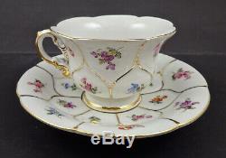 Vintage Meissen Demitasse Cup & Saucer