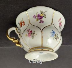 Vintage Meissen Demitasse Cup & Saucer