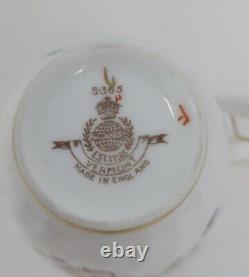 Vintage Minton Bone China Vermont #S-365 Demitasse Cup & Saucer England Set 8