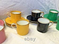Vintage NORITAKE DEMITASSE Espresso Cups 12 CUPS 11 SAUCERS LOOK LOOK LOOK