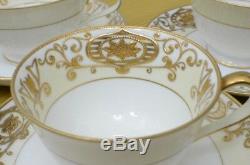 Vintage Noritake #175 Nippon China Demitasse Tea cups Saucer Set Cream Sugar