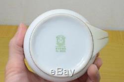 Vintage Noritake #175 Nippon China Demitasse Tea cups Saucer Set Cream Sugar