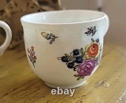 Vintage Porcelain Demitasse Tea Set Nymphenburg W Germany Handpainted 13 Pieces