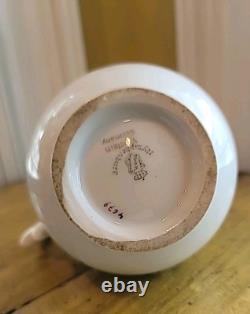 Vintage Porcelain Demitasse Tea Set Nymphenburg W Germany Handpainted 13 Pieces