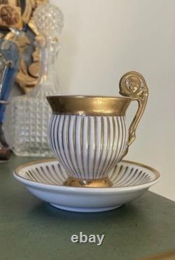 Vintage R. P. M. Demitasse Cup with Saucer Circa 1955-1973