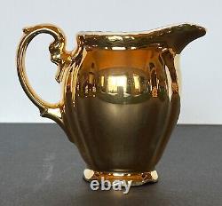Vintage RW Bavaria Gold Porcelain Demitasse Tea Set for 6, Rudolf Wachter