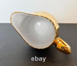 Vintage RW Bavaria Gold Porcelain Demitasse Tea Set for 6, Rudolf Wachter