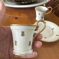 Vintage Raynaud & Co. French Limoges 6 Piece Chocolate Demitasse Set