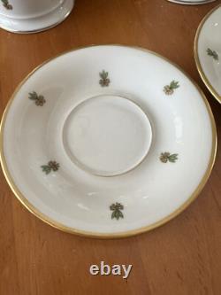 Vintage Raynaud & Co. French Limoges 6 Piece Chocolate Demitasse Set