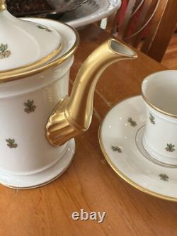 Vintage Raynaud & Co. French Limoges 6 Piece Chocolate Demitasse Set