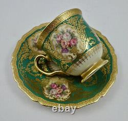 Vintage Rosenthal Demitasse Cup & Saucer, Roses