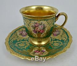 Vintage Rosenthal Demitasse Cup & Saucer, Roses