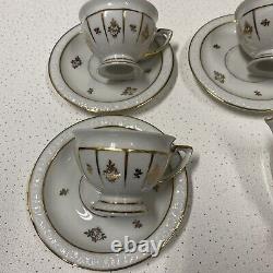 Vintage Rosenthal Selb-Germany MARIA 5 Demitasse Cups & Saucers
