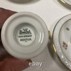 Vintage Rosenthal Selb-Germany MARIA 5 Demitasse Cups & Saucers