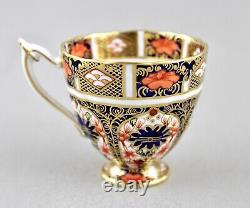 Vintage Royal Crown Derby Old Imari 9021 / 1128 Demitasse Cups & Saucers X 6 1st