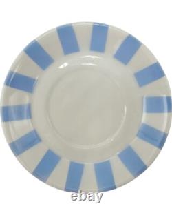 Vintage Set 3 Bonwit Teller Demitasse Cups & Saucers Blue, Yellow, Green
