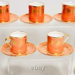 Vintage Set Of 11 Spode Copeland Demitasse Cups/saucers For Tiffany & Co, Wow