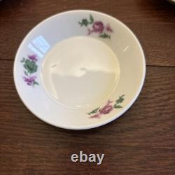 Vintage Set Of 6 Richard Ginori Demitasse Cups And Saucers Bowls Italy Floral