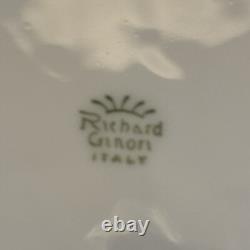 Vintage Set Of 6 Richard Ginori Demitasse Cups And Saucers Bowls Italy Floral