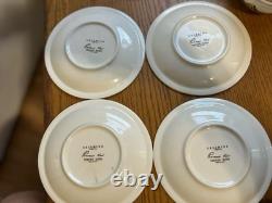 Vintage Set Of Vernon Kilns SALAMINA Rockwell Kent DEMITASSE CUPS & SAUCERS 11pc