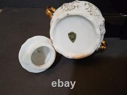 Vintage Sterling China Japan Gold Demitasse Tea Set Lot of 17 pieces