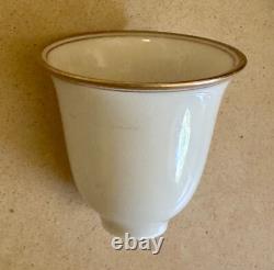 Vintage Sterling Silver Demitasse Set of Cups, Saucers & Original Case