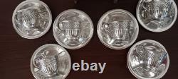 Vintage Tiffany & Co 18568/18569 Demitasse Cups/Saucers/Liners, No Mono, 16 oz