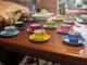 Vintage Victoria Czechoslovakia 14 Piece Demitasse Cup & Saucer Set