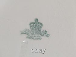 Vintage Wood & Sons Burslem England Demitasse Cup & Saucer Set 4 Octagon Fruit