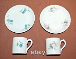 Vista Alegre Portugal for Mottahedeh Demitasse Cups/Saucers Lot of 8 Sets T1477