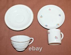 Vista Alegre Portugal for Mottahedeh Demitasse Cups/Saucers Lot of 8 Sets T1477
