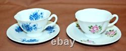 Vista Alegre Portugal for Mottahedeh Demitasse Cups/Saucers Lot of 8 Sets T1477