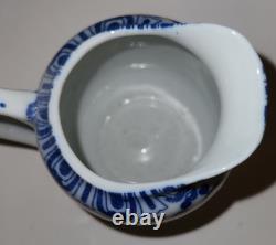 Vtg Japan Blue Phoenix Demitasse Coffee Set Pot, Creamer, Sugar, 7 Cups &Saucers