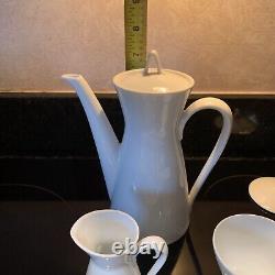 Vtg Rosenthal Studio Line MCM Demitasse Teapot Cups / Saucers Cream/ Sugar Euc