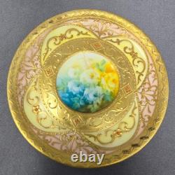 W. A. Adderley & Co Signed Roses Demitasse cup & Saucer 1886-05
