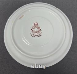 W. A. Adderley & Co Signed Roses Demitasse cup & Saucer 1886-05