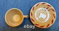 WPRRWestern Pacific Railroad Feather River demitasse cup and saucer set