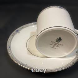 Wedgwood Amherst Demitasse Cup Saucer 6 Set