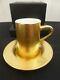 Wedgwood & Bentley Pure Gold Demitasse Coffee Cup & Saucer New 1st Quality Boxed
