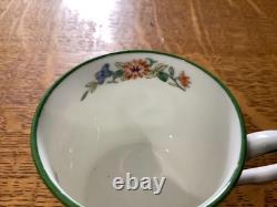 Wedgwood Bideford bone china demitasse cups & saucers W1081 SET of TEN