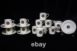 Wedgwood Bone China Theodore R Mckeldin Governor Maryland 17 Piece Demitasse Set