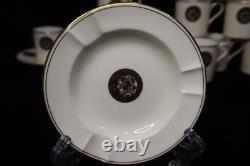 Wedgwood Bone China Theodore R Mckeldin Governor Maryland 17 Piece Demitasse Set