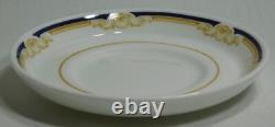 Wedgwood Cavendish Metallised Demitasse Cup & Saucer Lot of 6 Read