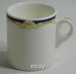 Wedgwood Cavendish Metallised Demitasse Cup & Saucer Lot of 6 Read