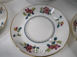 Wedgwood Chinese Flowers Six Demitasse Cups And Saucers Sets