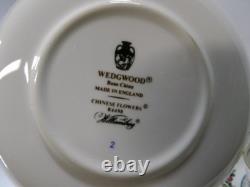 Wedgwood Chinese Flowers Six Demitasse Cups And Saucers Sets