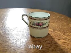 Wedgwood Columbia Ivory bone china demitasse 7 cups and saucers, W726