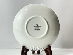Wedgwood Curzon Demitasse Cups & Saucers Set 4 Discontinued Fine China