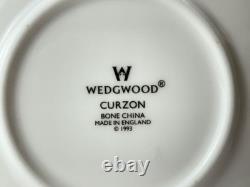 Wedgwood Curzon Demitasse Cups & Saucers Set 4 Discontinued Fine China